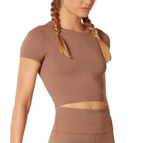 NUX Tops - Nux Our Favorite Crop Tee Dune